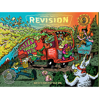 Revision Reefer Truck WC IPA (473ml) / Reefer Truck West Coast IPA