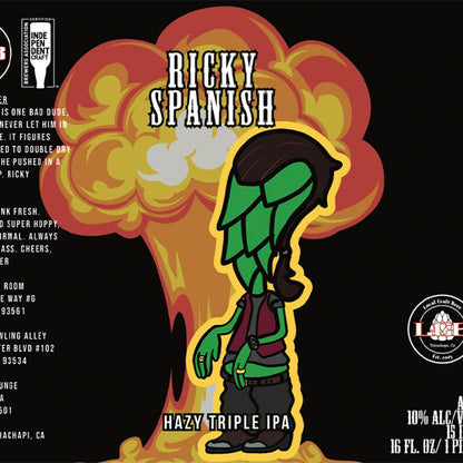 Local Craft Beer Ricky Spanish NE TIPA (473ml) / リッキースパニッシュ