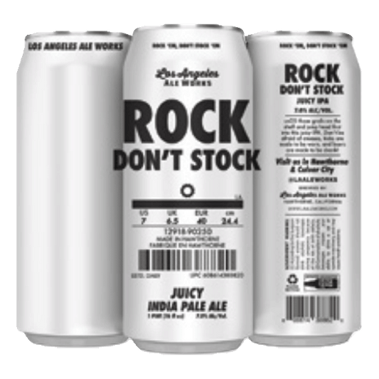 Los Angeles Ale Works Rock Don't Stock Juicy IPA (473ml) / ロック ドント ストック