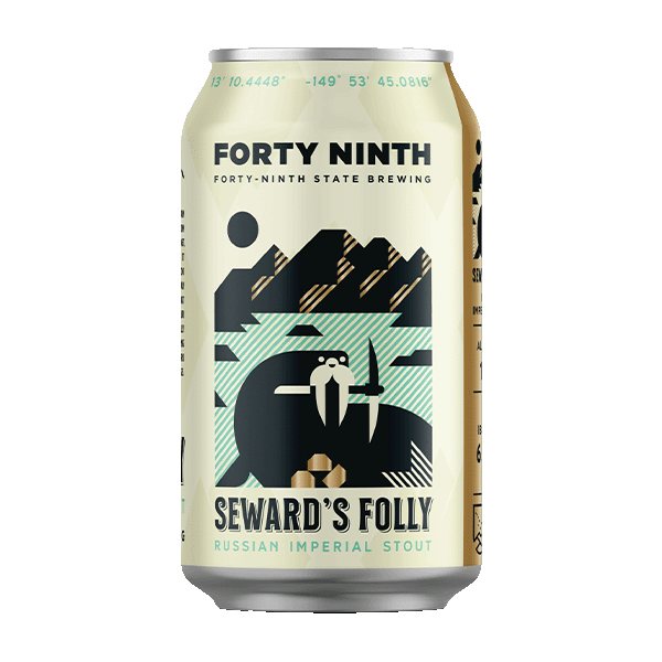 49th State Brewing Seward's Folly Russian Imperial Stout (355ml) / スワード フォリー【11/5出荷】