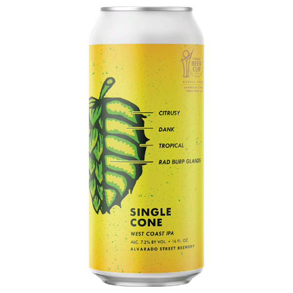Alvarado Street Brewery Single Cone WC IPA (473ml) / シングルコーン