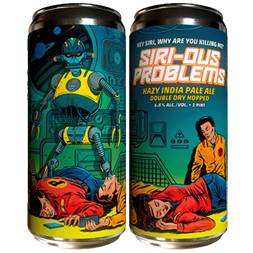 Paperback Serious Problems Hazy IPA (473ml)
