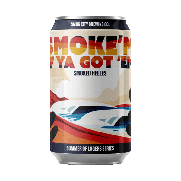 Smog City Smoke'm If Ya Got'em Smoked Helles – アメリカンクラフト