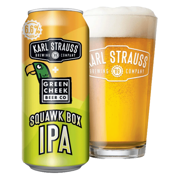 Karl Strauss Squawk Box IPA (Green Cheek collaboration) (473ml)