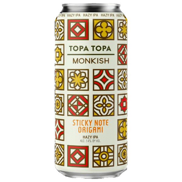 Topa Topa Sticky Note Origami Hazy IPA (Monkishコラボ