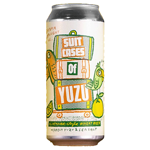 Green Cheek Suitcases Of Yuzu Gose (横浜ベイコラボ) (473ml) / スーツケース オブ ユズ【1/29出荷】