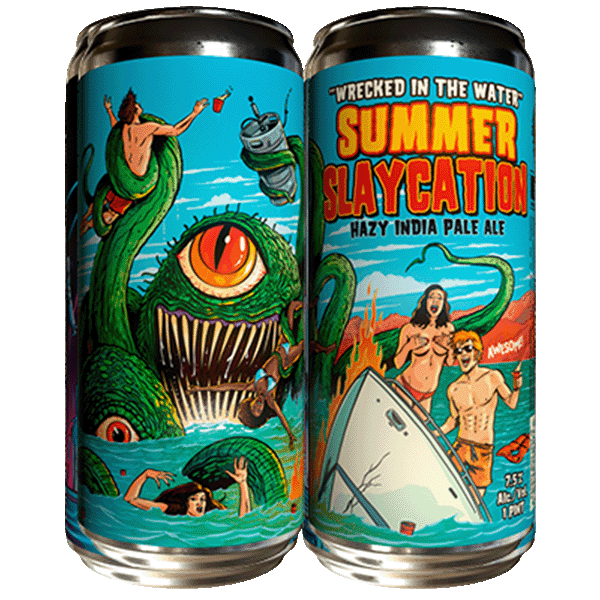 Paperback Summer Slaycation Hazy IPA (473ml)