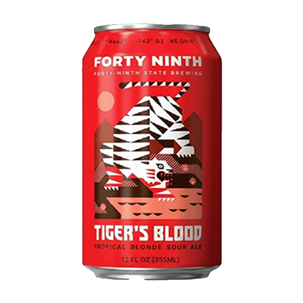 49th State Brewing Tiger’s Blood Sour (355ml) / タイガーズ ブラッド サワー【7/2出荷】