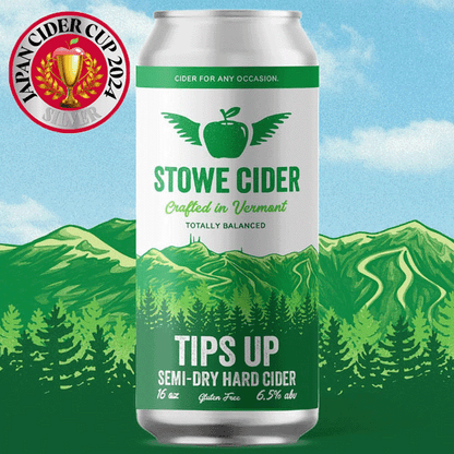 Stowe Cider Tips Up (473ml) / ティップスアップ