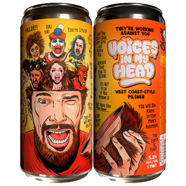 Paperback Voices in My Head WC Pilsner (473ml)