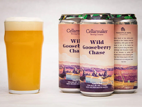 Cellarmaker Brewing Wild Gooseberry Chase Hazy IPA (473ml) / ワイルド グーズベリー チェイス【12/4出荷】