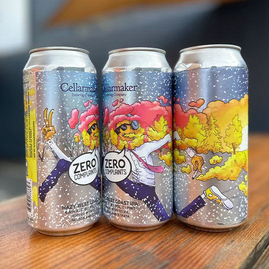 Cellarmaker Brewing Zero Complaints Hazy IPA (473ml)
