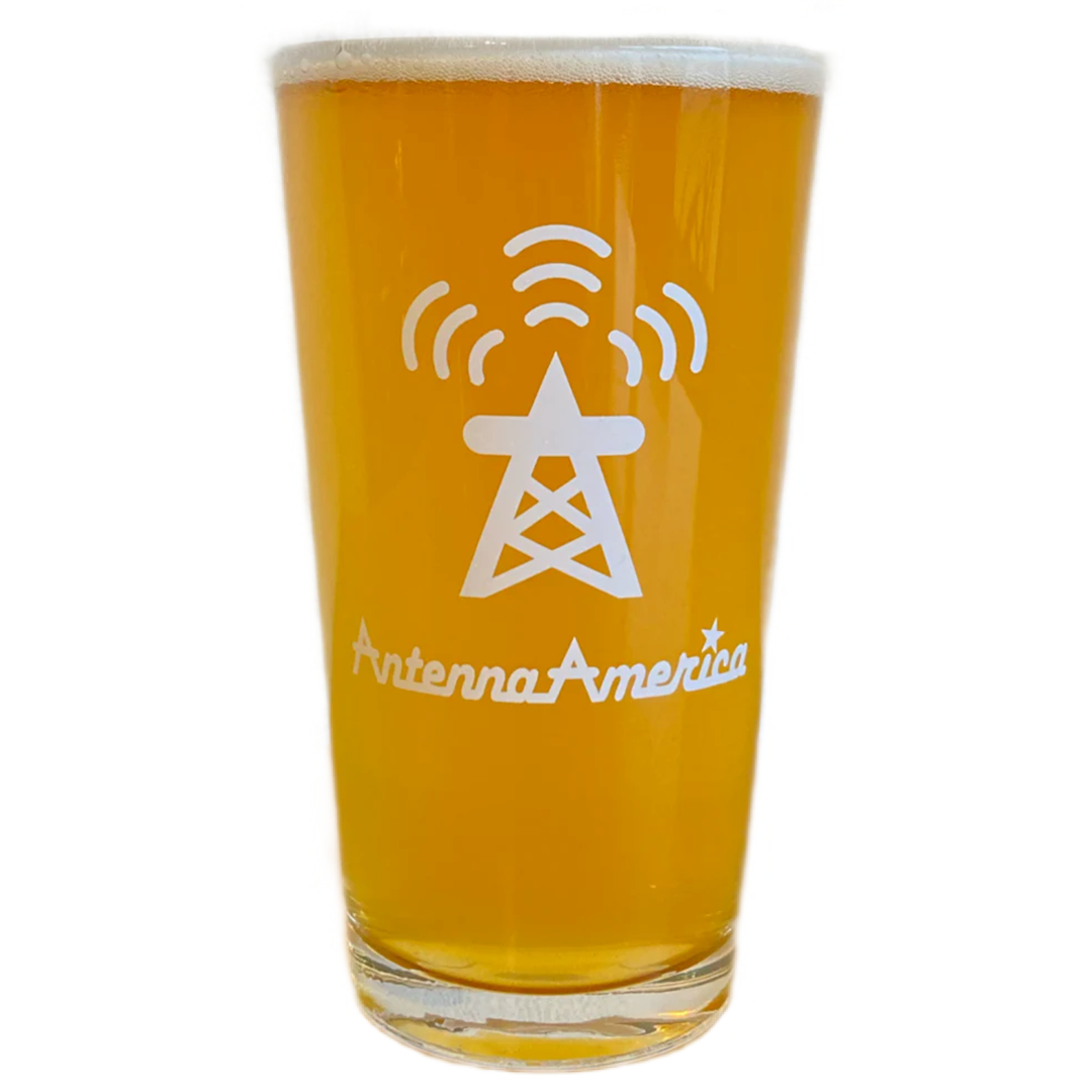 Antenna America - 16oz Pint Glass – アメリカンクラフトビール通販