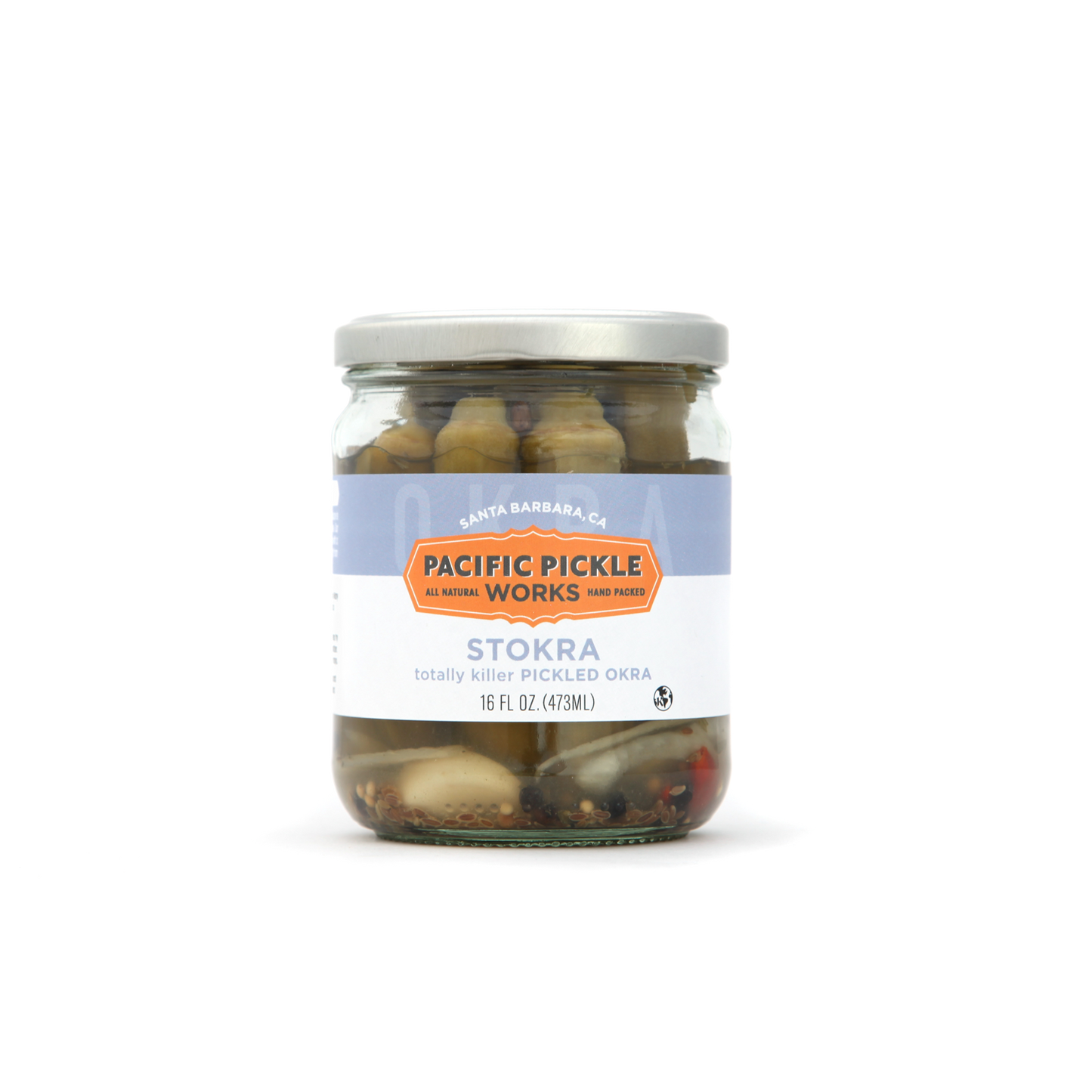 【ハラペーニョで少し辛め】オクラのピクルス(Stokra)