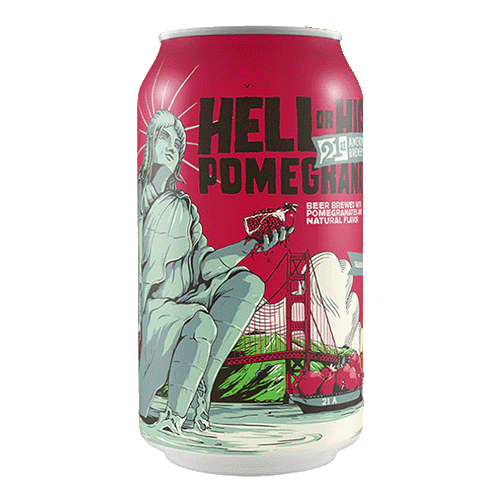 21st Amendment Brewery Hell or High Pomegranate / ヘル オア ハイ ポメグラネイト