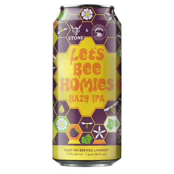 Stone Deschutes/Stone Let’s Bee Homies Hazy IPA / ストーン レッツビー ホーミーズ