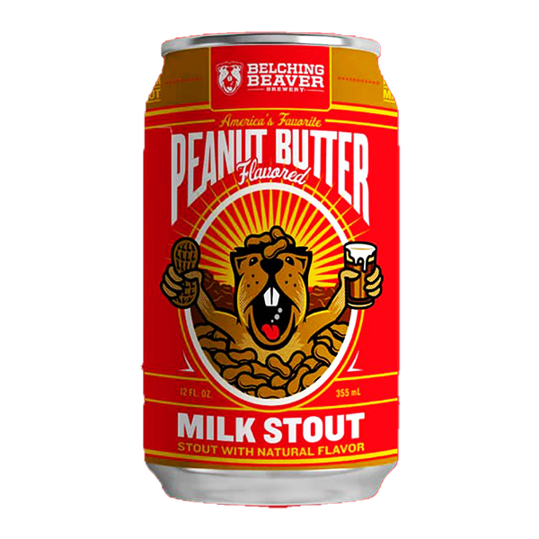 Belching Beaver Peanut Butter Milk Stout / ピーナッツ バター ミルク スタウト