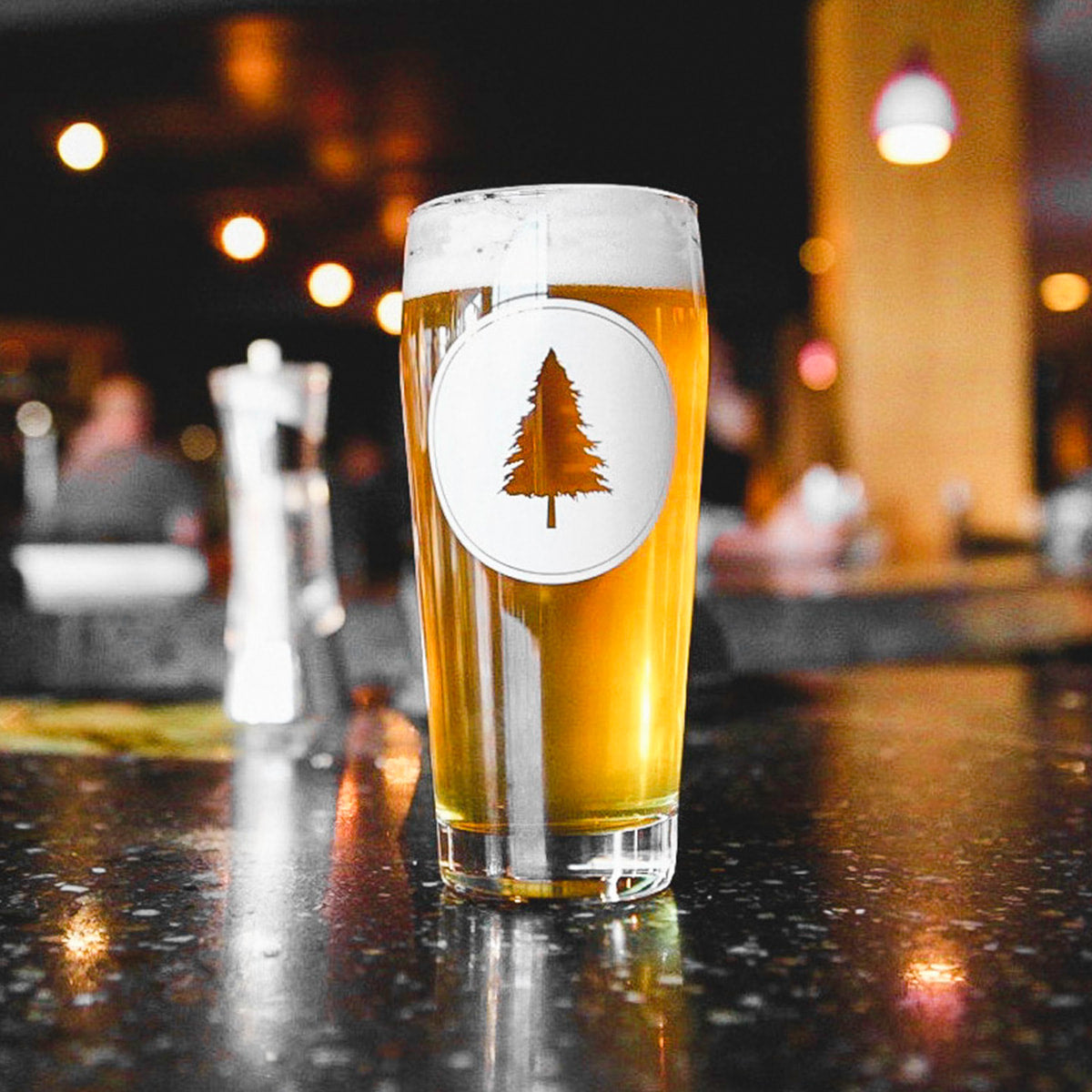 Lone Pine Willi Becher 16oz Glass / ウィリーベシェール 16oz グラス