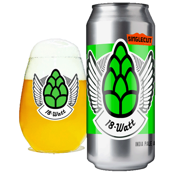 SingleCut Beersmiths 18 Watt IPA (473ml) / エイティーン ワット【1/8出荷】