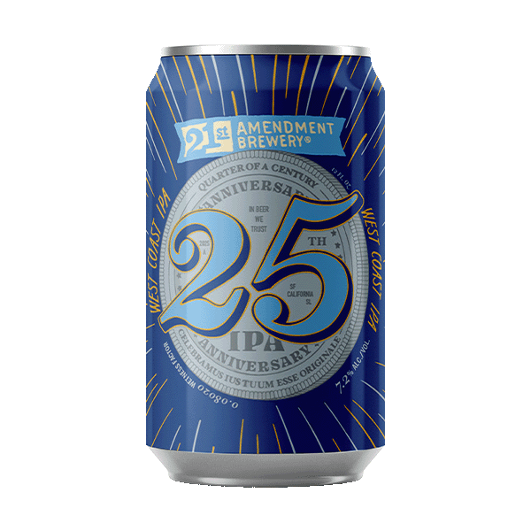 21st Amendment Brewery 25th Anniversary IPA (355ml) / 25周年IPA