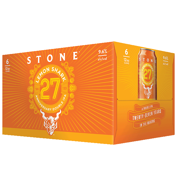Stone Stone 27th Anniversary Lemon Shark Double IPA (355ml) / ストーン 27周年 レモンシャーク