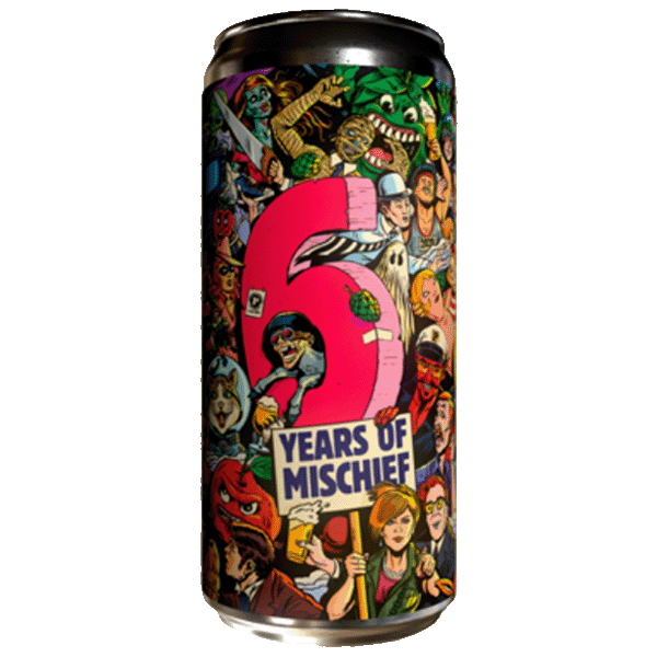 Paperback 6 Years of Mischief Hazy IPA (473ml) / 6イヤーズ オブ ミスチーフ【10/1出荷】