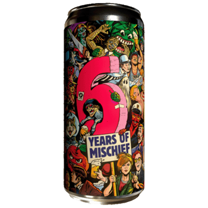 Paperback 6 Years of Mischief Hazy IPA (473ml) / 6イヤーズ オブ ミスチーフ【10/1出荷】