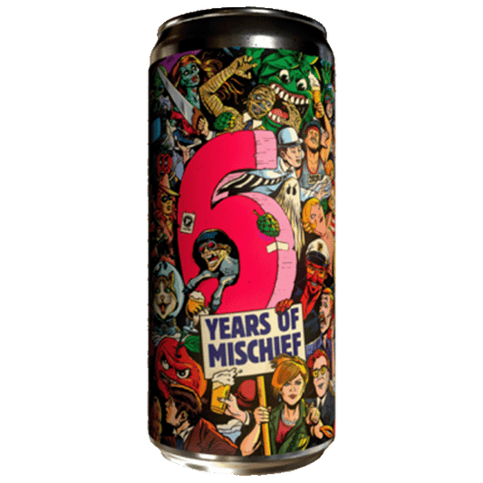 Paperback 6 Years of Mischief Hazy IPA (473ml) / 6イヤーズ オブ ミスチーフ【10/1出荷】