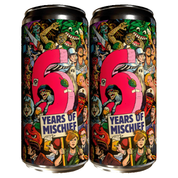 Paperback 6 Years of Mischief Hazy IPA (473ml) / 6イヤーズ オブ ミスチーフ【10/1出荷】