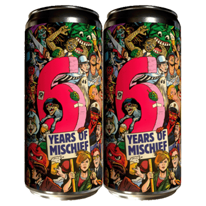 Paperback 6 Years of Mischief Hazy IPA (473ml) / 6イヤーズ オブ ミスチーフ【10/1出荷】