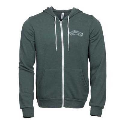 Sierra Nevada - Sierra Nevada Chalk Zip Hoodie Green