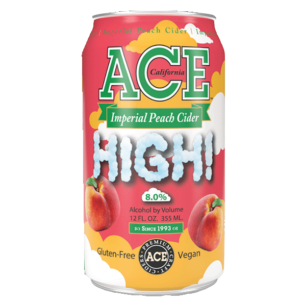 Ace Cider Ace High! Peach (355ml) / エース ハイ ピーチ