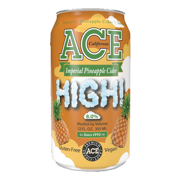 Ace Cider Ace High! Pineapple (355ml) / エース ハイ パイナップル