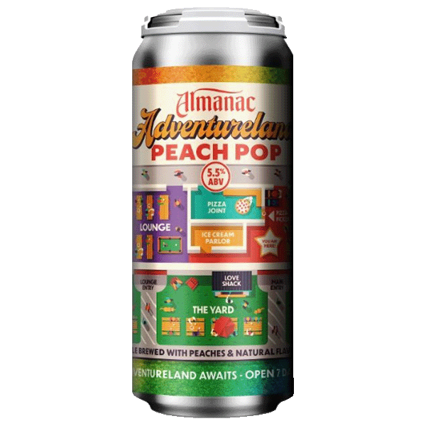 Almanac Adventureland Peach Pop (473ml) / アドベンチャーランド ピーチポップ