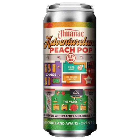 Almanac Adventureland Peach Pop (473ml) / アドベンチャーランド ピーチポップ【8/27出荷】
