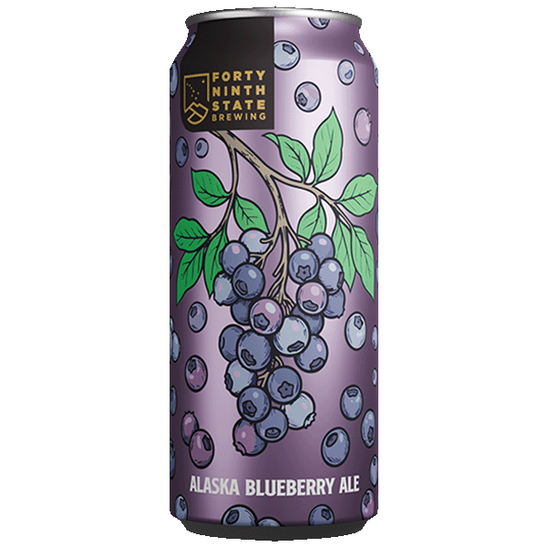49th State Brewing Alaskan Blueberry (473ml) / アラスカン ブルーベリー【11/5出荷】