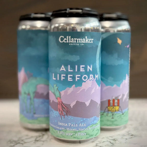 Cellarmaker Brewing Alien Lifeform HazyIPA – アメリカンクラフトビール通販 Antenna America
