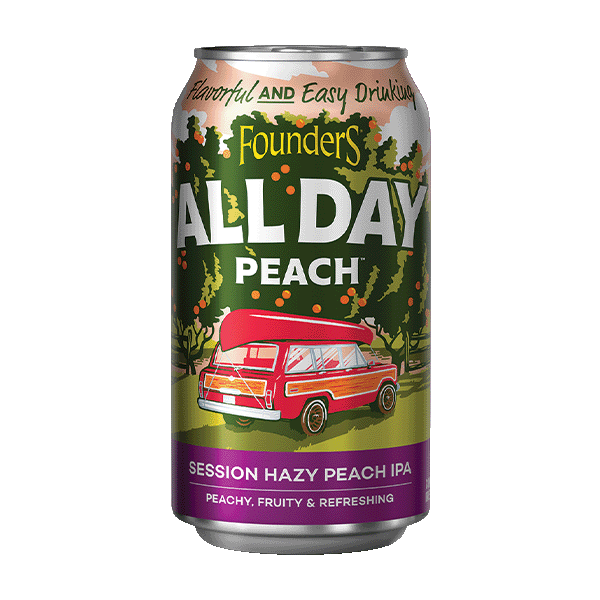 Founders All Day Peach (355ml) / オールデイ ピーチ【7/9出荷】