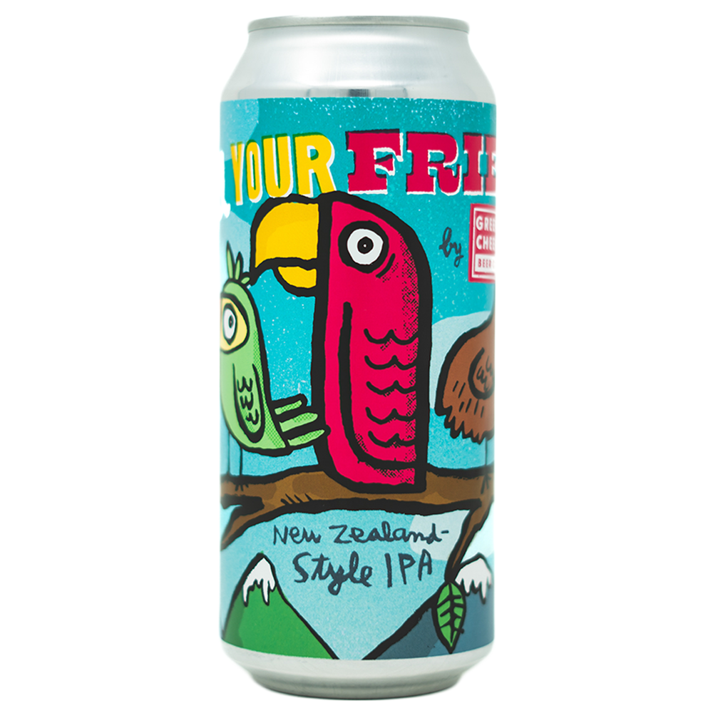 Green Cheek All Your Friends New Zealand-Style IPA (473ml) / オールユア フレンズ