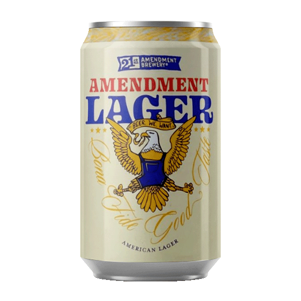 21st Amendment Brewery Amendment Lager (355ml) / アメンドメント ラガー