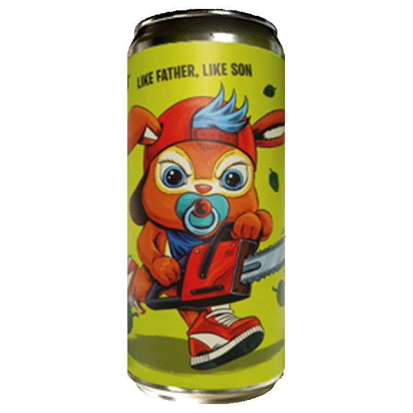 Paperback Baby Bunny with a Chainsaw (473ml)