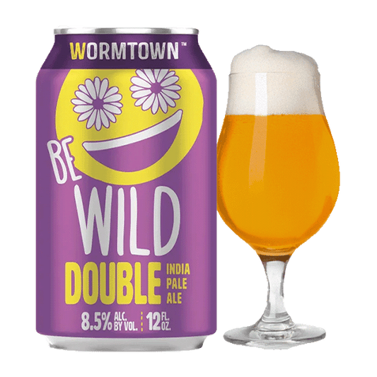 Wormtown Be Wild Double IPA (355ml) / ビー ワイルド ダブル アイピーエー【1/8出荷】