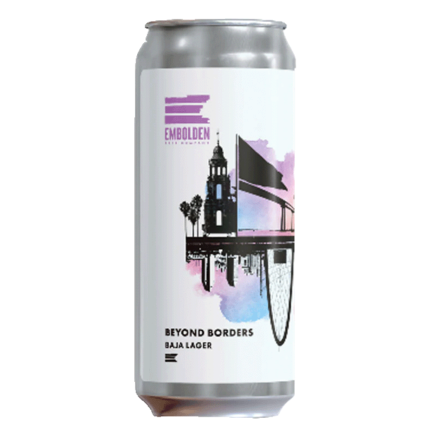 Embolden Beer Co Beyond Borders Baja Lager (473ml) / ビヨンド ボーダーズ