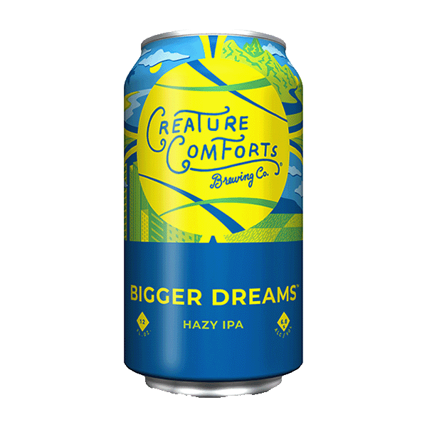 Creature Comforts Bigger Dreams Hazy IPA (355ml) / ビガー ドリームス