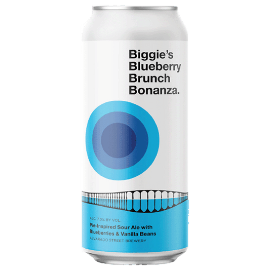 Alvarado Street Brewery Biggies Blueberry Brunch Bonanza (473ml) / ビギーズ ブルーベリー ブランチ ボナンザ