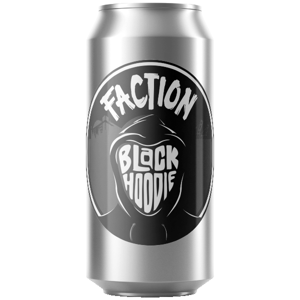 Faction Brewing Black Hoodie (473ml) / ブラック フーディー