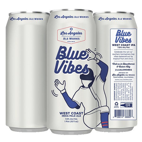 Los Angeles Ale Works Blue Vibes 2 West Coast IPA (473ml) / ブルーバイブス２