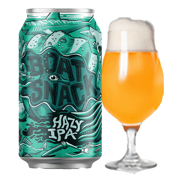 Bootstrap Brewing Company Boat Snack Hazy IPA (355ml) / ボートスナック【11/5出荷】