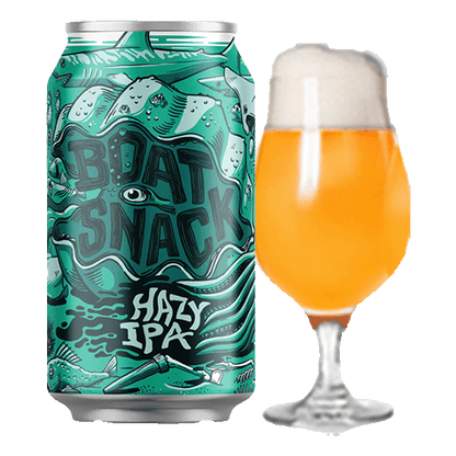 Bootstrap Brewing Company Boat Snack Hazy IPA (355ml) / ボートスナック【11/5出荷】