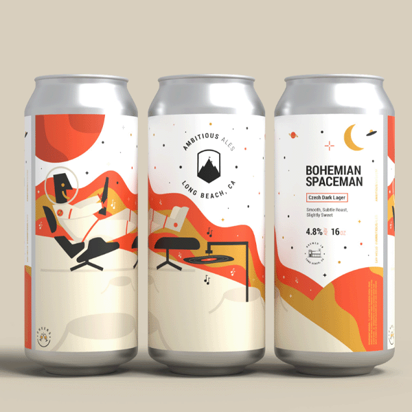 Ambitious Ales Bohemian Spaceman (473ml) / ボヘミアン スペースマン